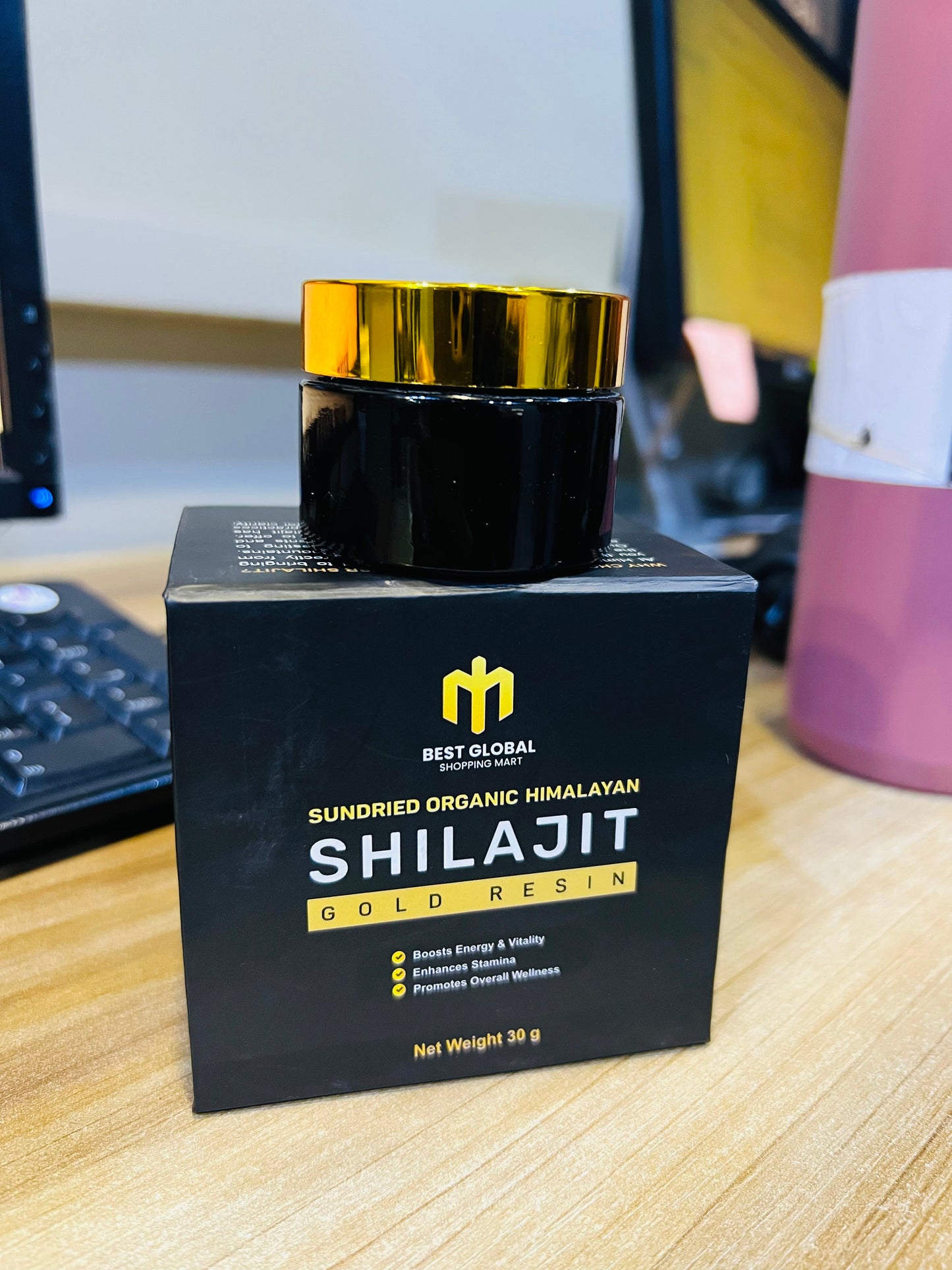 Pure Sundried Himalayan Shilajit Gold Resin