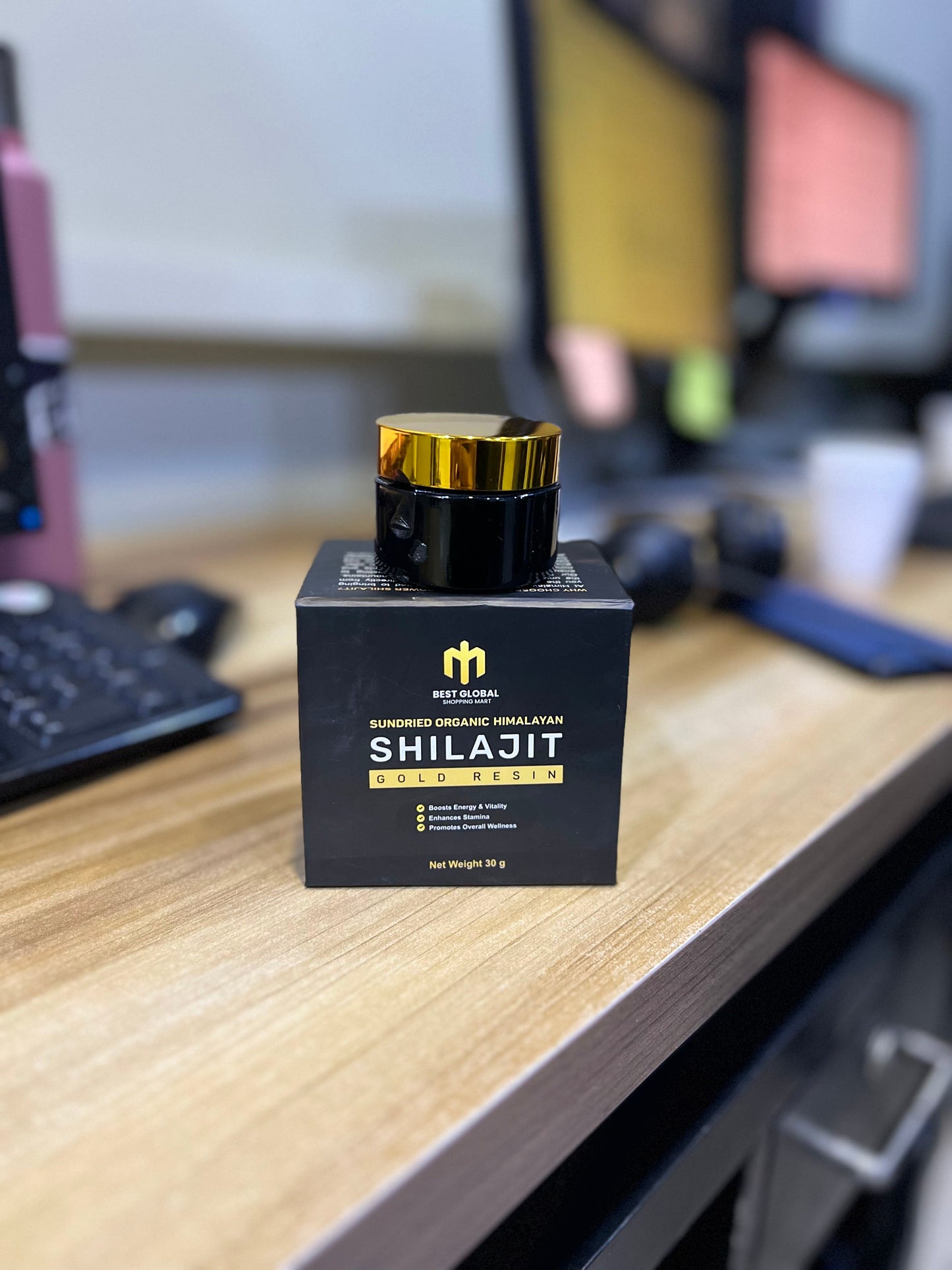 Pure Sundried Himalayan Shilajit Gold Resin