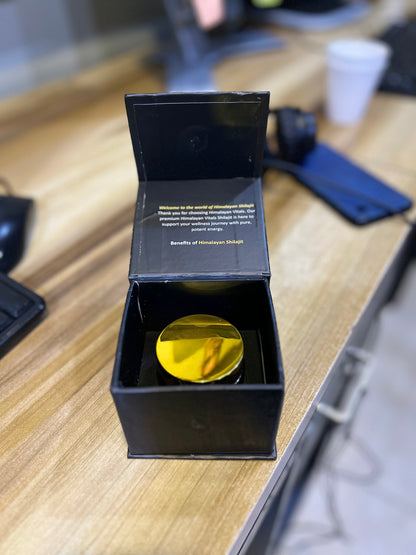 Pure Sundried Himalayan Shilajit Gold Resin